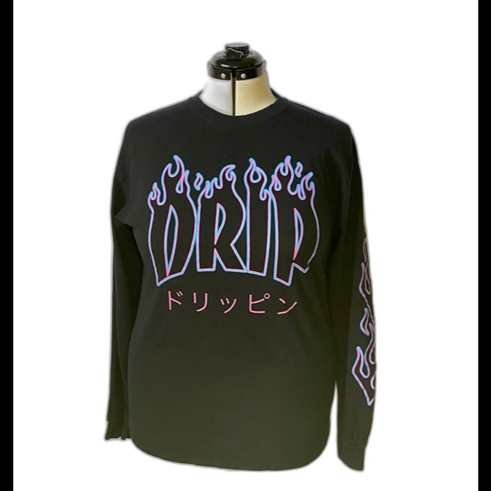 Popular Poison long sleeve Tokyo drip shirt. Size large